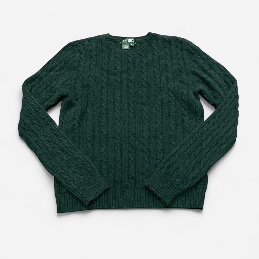 Ralph Lauren Cashmere Cable Knit Sweater